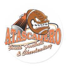 Atascadero Youth  Football and Cheer Stickers
