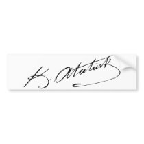 Ataturk Bumper Sticker