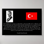 Ataturk - On Turkey and Int'l Society Poster