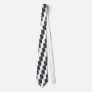 ATC black flower Necktie