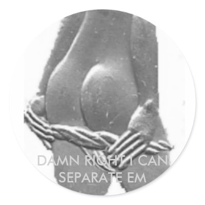 atc, DAMN RIGHT I CAN SEPARATE EM Sticker by sethgl2002