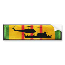ATC(H) & UH1 on VSM Ribbon Bumper Sticker