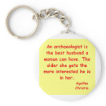 atchaeologist husband key chain