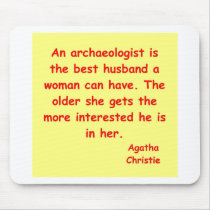 atchaeologist husband mouse pads