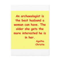 atchaeologist husband post cards