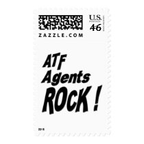 ATF Agents Rock ! Postage Stamp