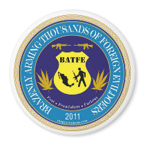 ATF / BATFE Spoof logo Refrigerator Magnet