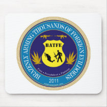 ATF / BATFE Spoof Logo Mouse Pad