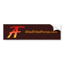 ATF Bumper Sticker bumper stickers by Snookrc ATF Bumper Sticker bumper stickers