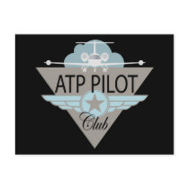 ATF Pilot Club Postcard