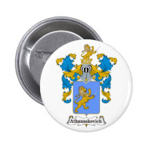 Athanaskovich Family Hungarian Coat of Arms Pin