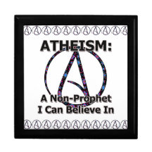 Atheism: A Non-Prophet I Can Believe In Jewelry Box