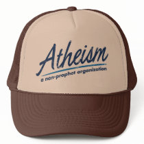 Atheism a non-prophet organization hats