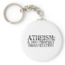 Atheism: A Non-Prophet Organization Keychain