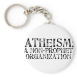 Atheism: A Non-Prophet Organization Keychain