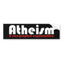 Atheism bumper stickers by Freethinkers Atheism bumper stickers