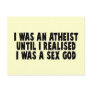 Atheism humor post cards