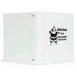 Atheism is a nonprofit organization vinyl binder