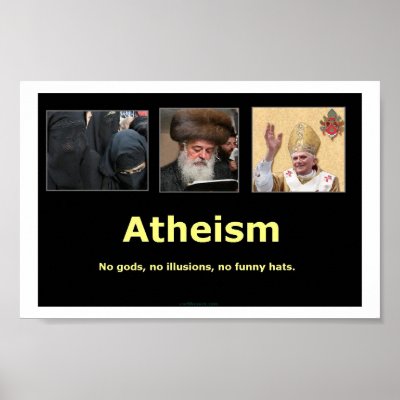 Atheism Print by Carlthesock
