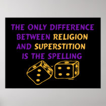Atheism Quote Poster