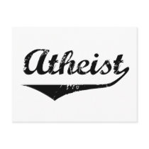 Atheist 2 post card
