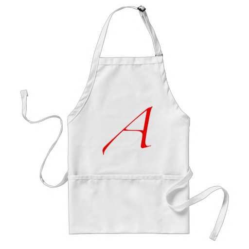 Atheist "A"  logo Apron