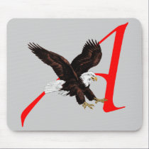 Atheist American Eagle Mousepad mousepads