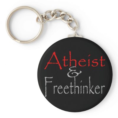 Atheist and Freethinker Key Chain by EllesPlanet