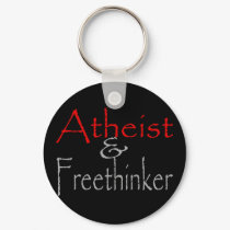 Atheist and Freethinker keychains