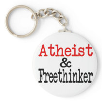 Atheist and Freethinker Key Chain