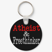 Atheist and Freethinker keychains