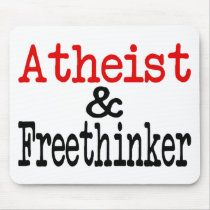 Atheist and Freethinker mousepads by EllesPlanet Atheist and Freethinker mousepads