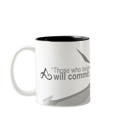 Atheist Apparel - Voltaire Quote Graphic Mug by AtheistApparel