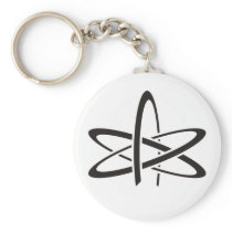 Atheist Atom Key Chain