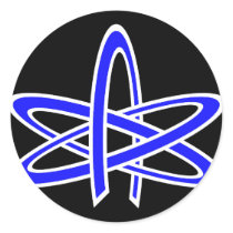 Atheist Atom Sticker