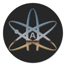Atheist "Atom" Stickers