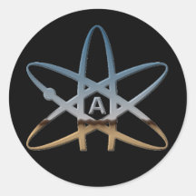 Atheist "Atom" Stickers