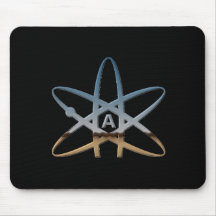 Atheist Atomic "A" Mousepad