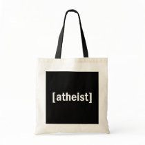 [atheist] canvas bag