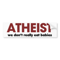 Atheist Bumper Stickers