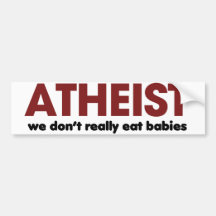 Atheist Bumper Stickers