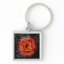 Atheist - burning A @ Keychain