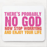 Atheist Bus Campaign (Vertical) Mouse Pad