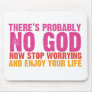 Atheist Bus Campaign (Vertical) Mouse Pad