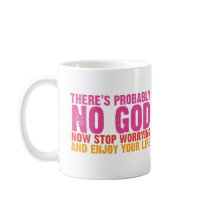 Atheist Bus Campaign (Vertical) Mug