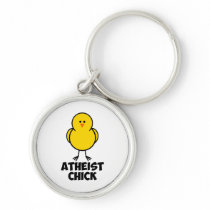 Atheist Chick Keychains