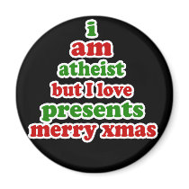 Atheist Christmas magnets