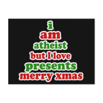 Atheist Christmas postcards by BoogieMonst Atheist Christmas postcards