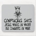 Atheist Confucius Mousepads