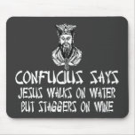 Atheist Confucius Mousepad